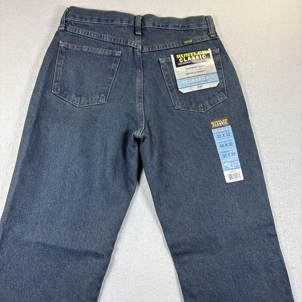 Rustler Men's Jeans Classic‎ Relaxed Fit NWT 30X32